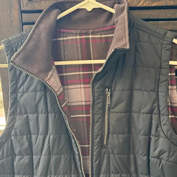 Carhartt Men's Charcoal Quilted Vest - Picture 3 of 4